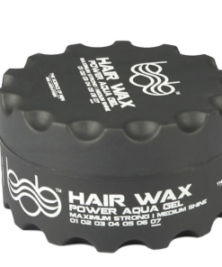 Bob Hair Wax Power Aqua Gel Maximum Strength Medium Shine Grey 150ml